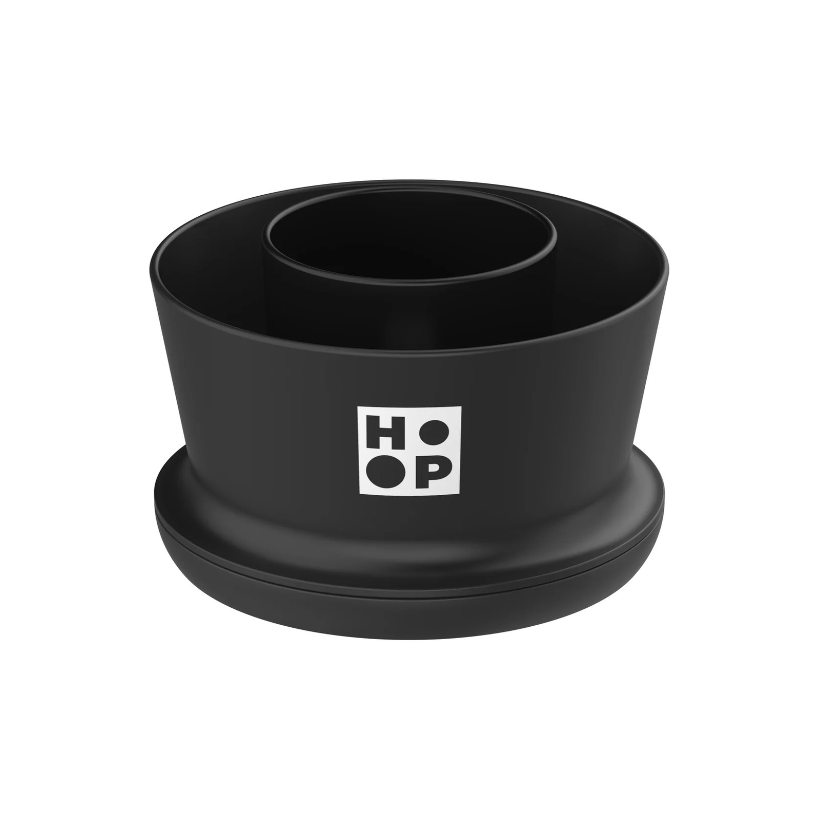 Воронка для заваривания кофе HOOP Brewer чёрная, с поддоном-подставкой — фото 2